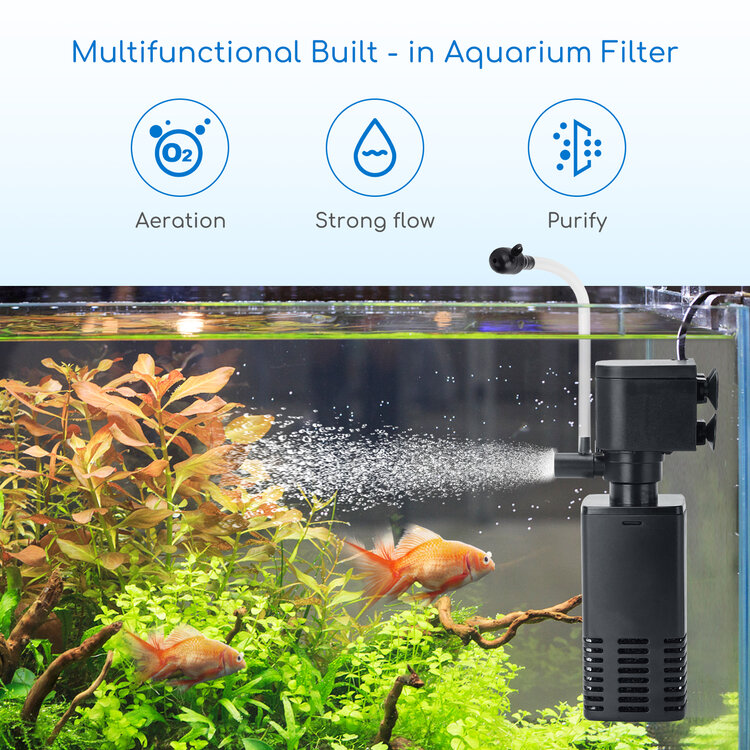 Aquarium filterpompje 4W