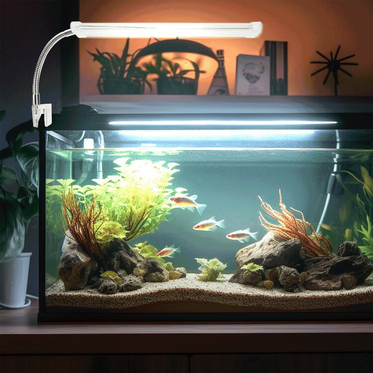 Met deze LED verlichting geef je jouw open aquarium mooi en stabiel licht.