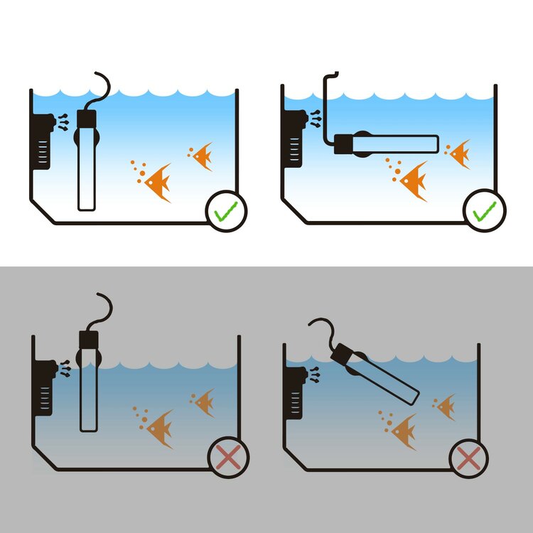 Verwarmingselement voor aquarium 50W