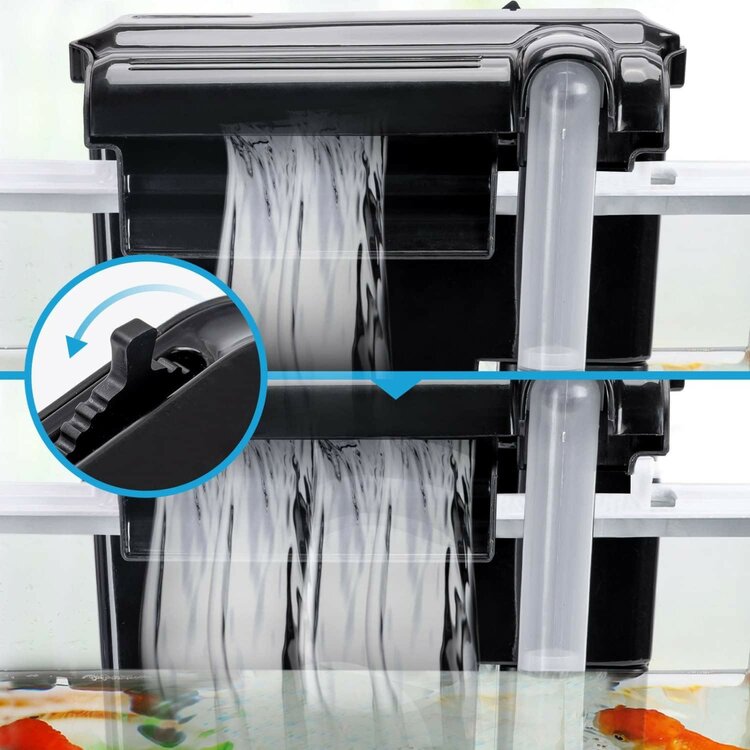 Filterpomp aquarium hangend 400 l/h