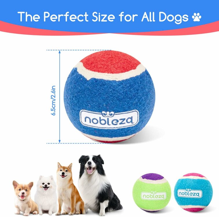 Tennisballen voor hond met geluid