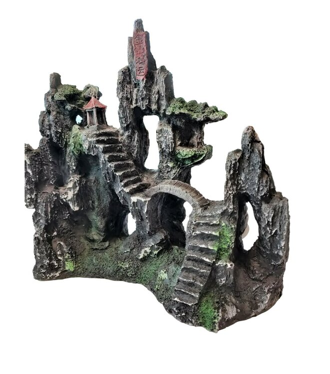 Aquarium ornament groot kasteel 26 cm