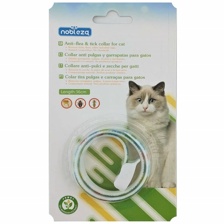 Teken halsband voor katten