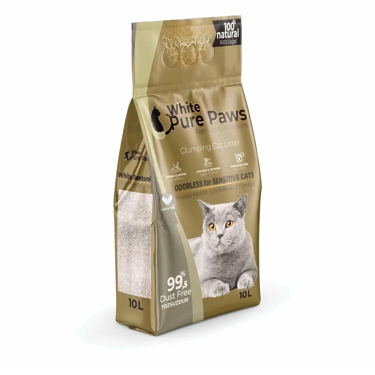 Bentoniet kattenbakvulling sensitive 10L