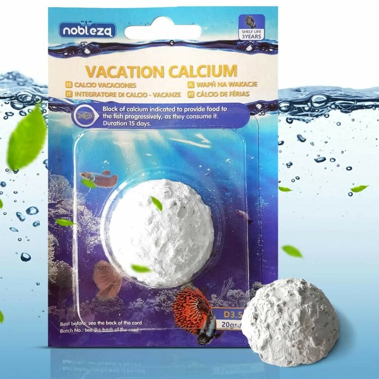 Voederblok aquarium vakantie