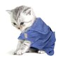 Badjas voor kleine hond en kat microvezel