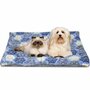 Pluche Kleed voor hond en kat blauw S