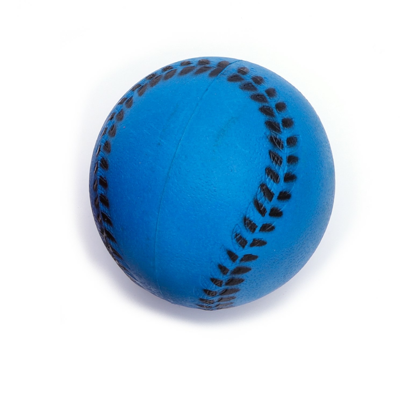 Nobleza hondenspeelgoed - speelbal - rubber - anti lek - massief - 7,2 cm - Blauw