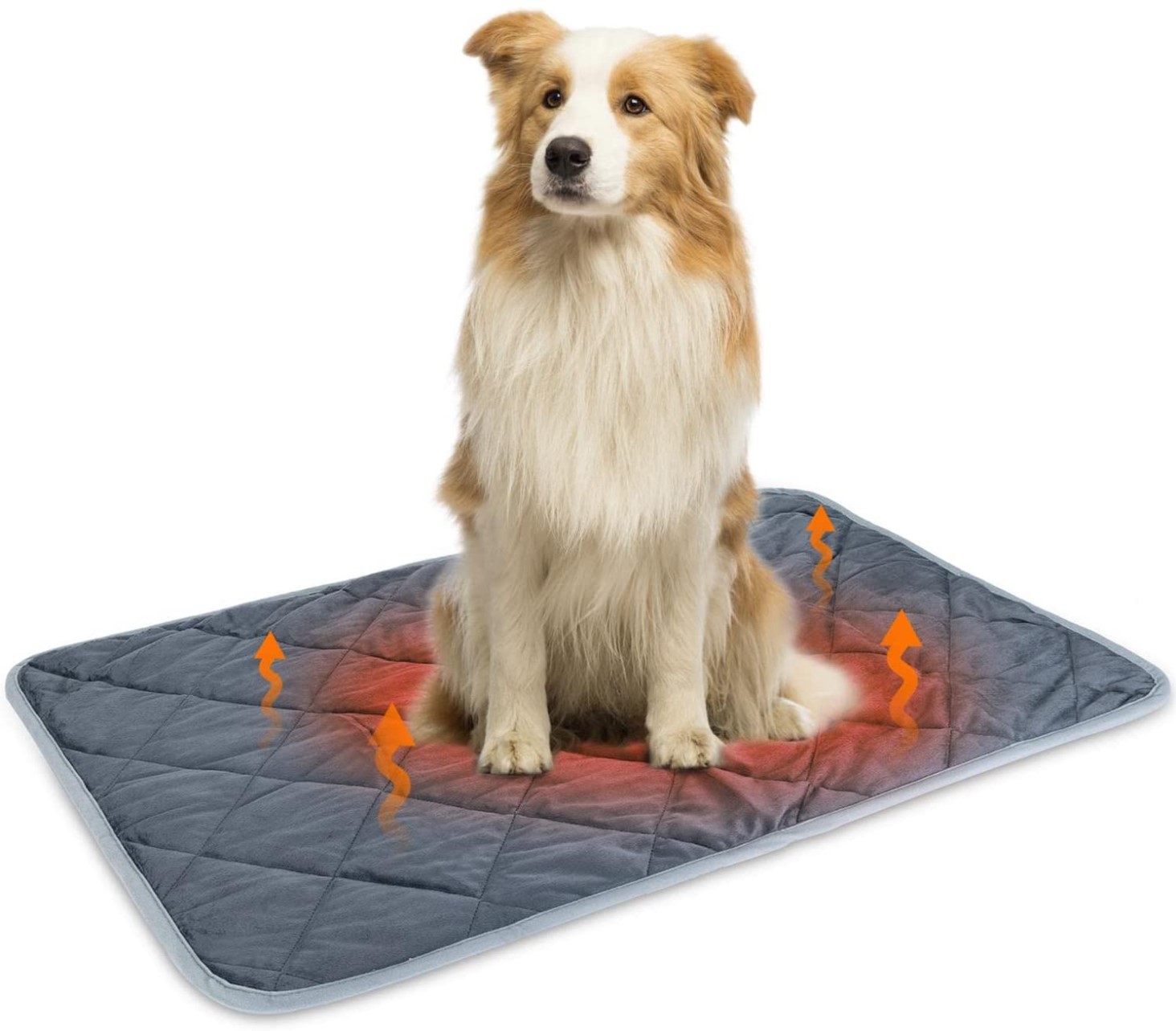 Nobleza Vetbed - warmtemat - XL - voor honden en katten - 88x58cm