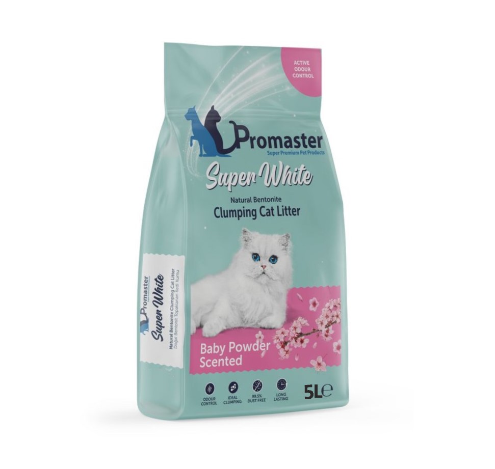 Bentoniet kattenbakvulling babypoeder 5L