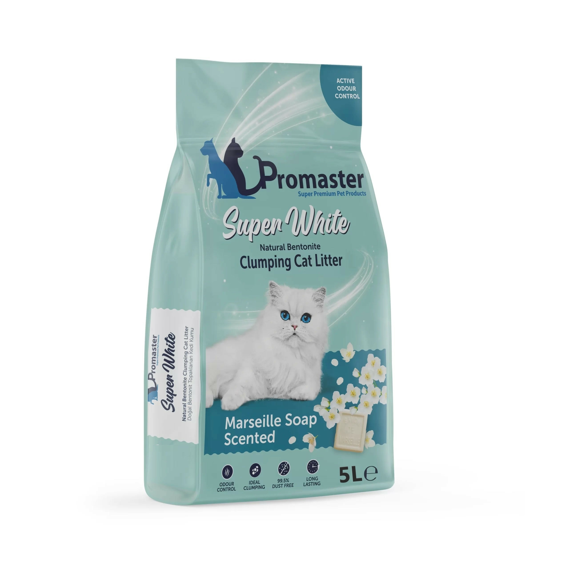 Bentoniet kattenbakvulling zeep 5L